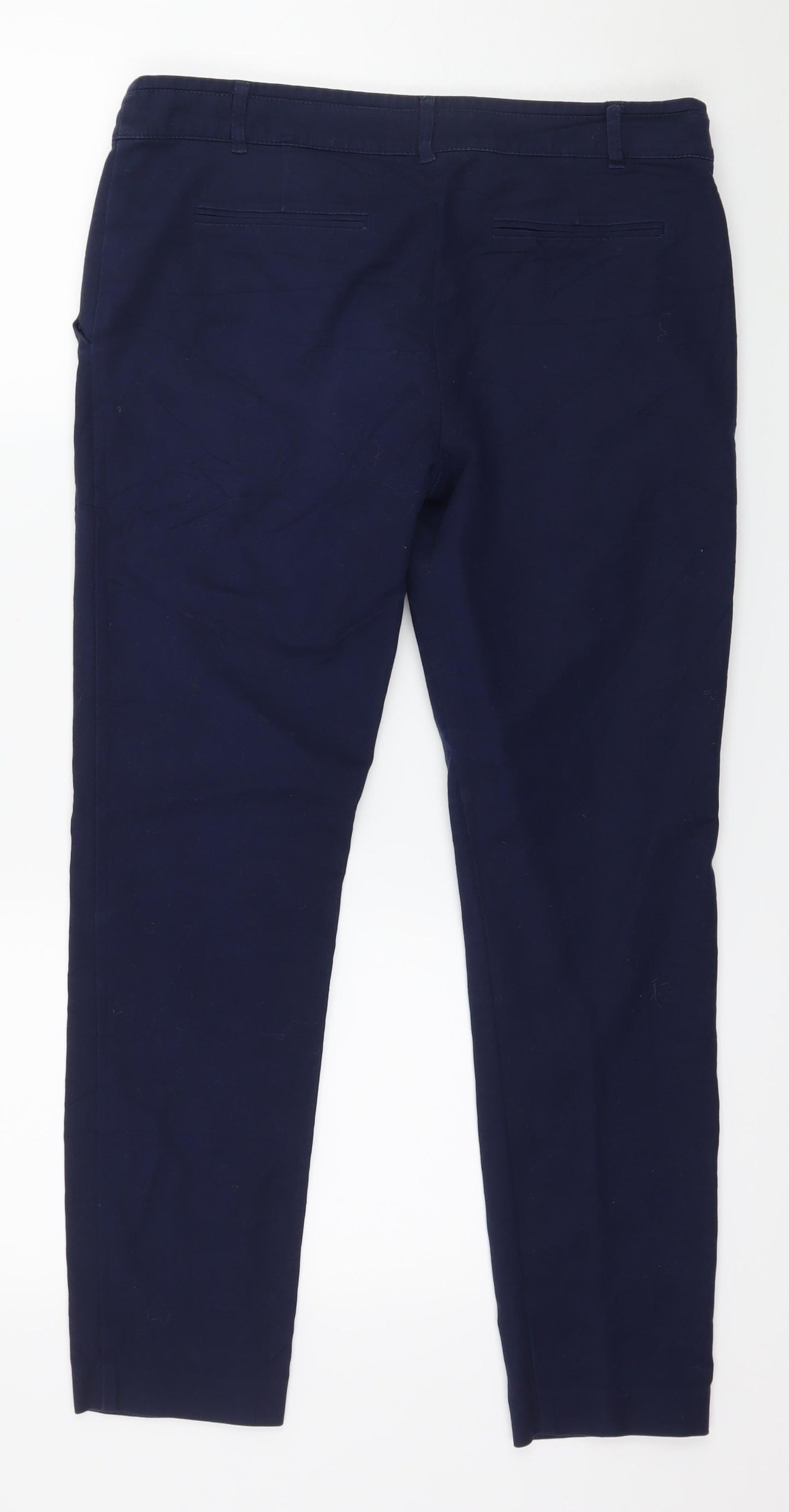 NEXT Womens Blue   Trousers  Size 10 L27 in