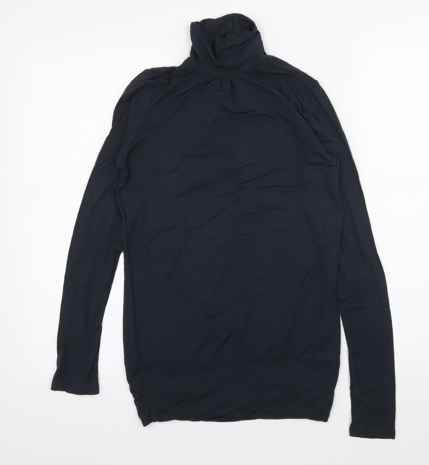 New Look Womens Blue  Jersey Basic T-Shirt Size 10