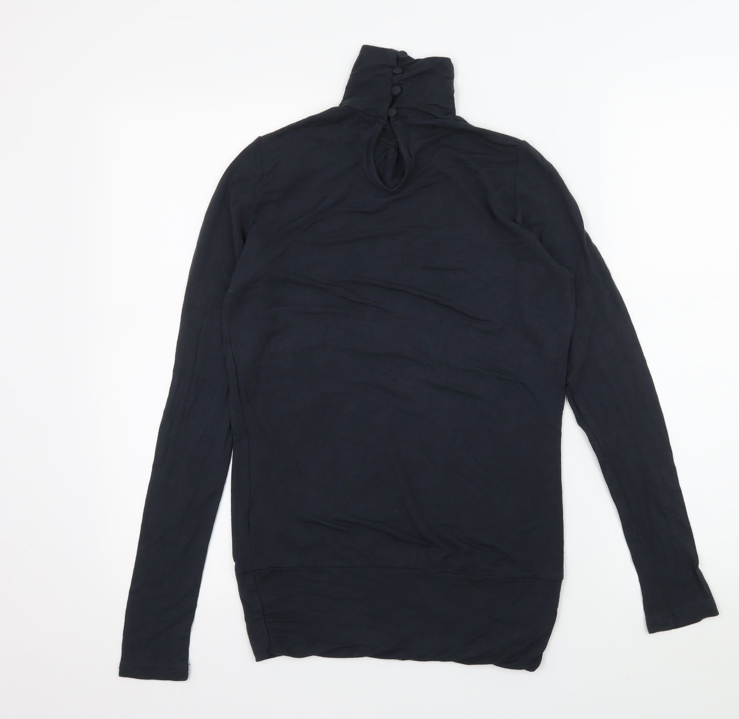 New Look Womens Blue  Jersey Basic T-Shirt Size 10