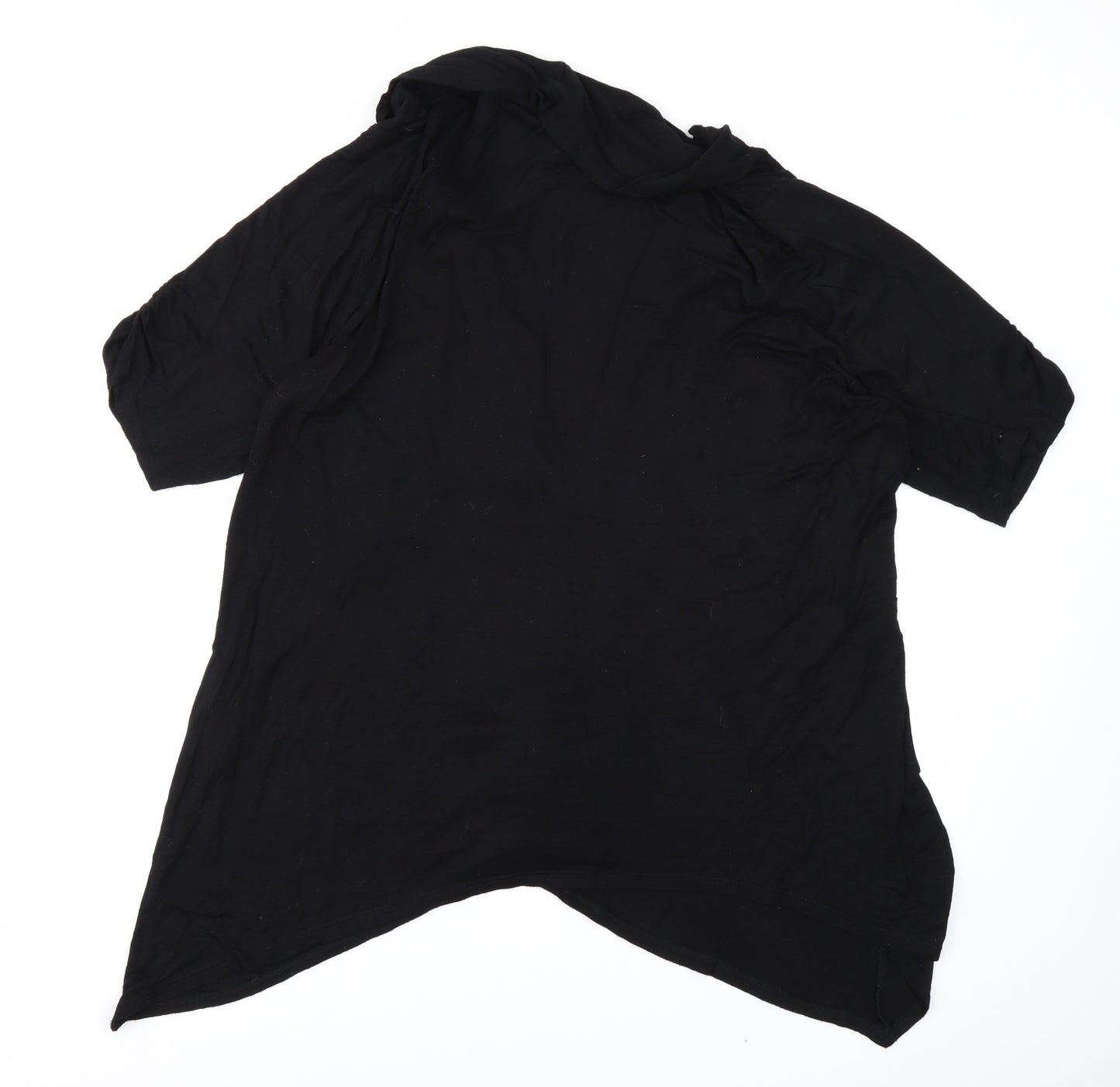 e. Womens Black   Cardigan Jumper Size 22