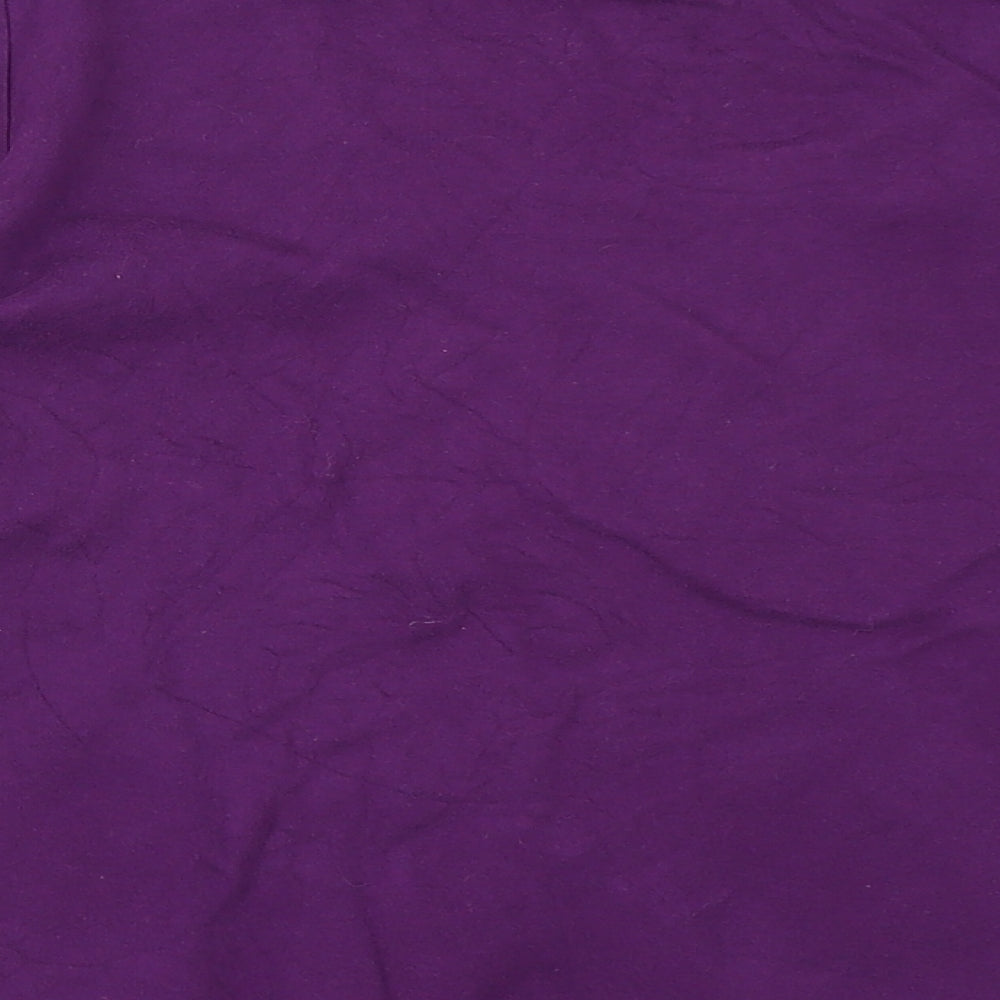 BHS Womens Purple   Basic T-Shirt Size 18