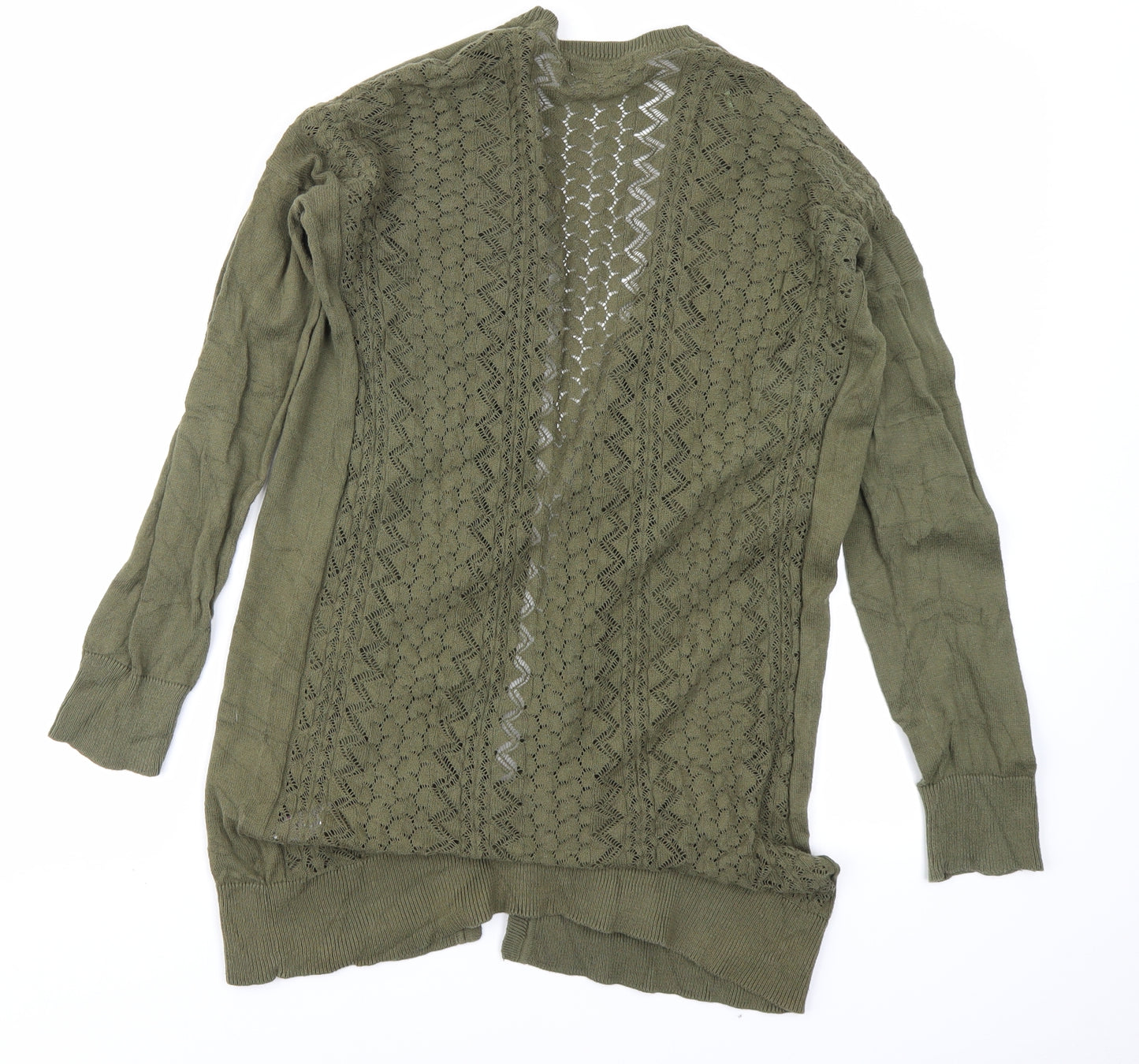 Peacocks Womens Green   Cardigan Jumper Size 10