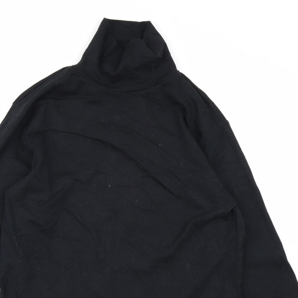 Intuition Essentials Womens Black   Basic T-Shirt Size 12