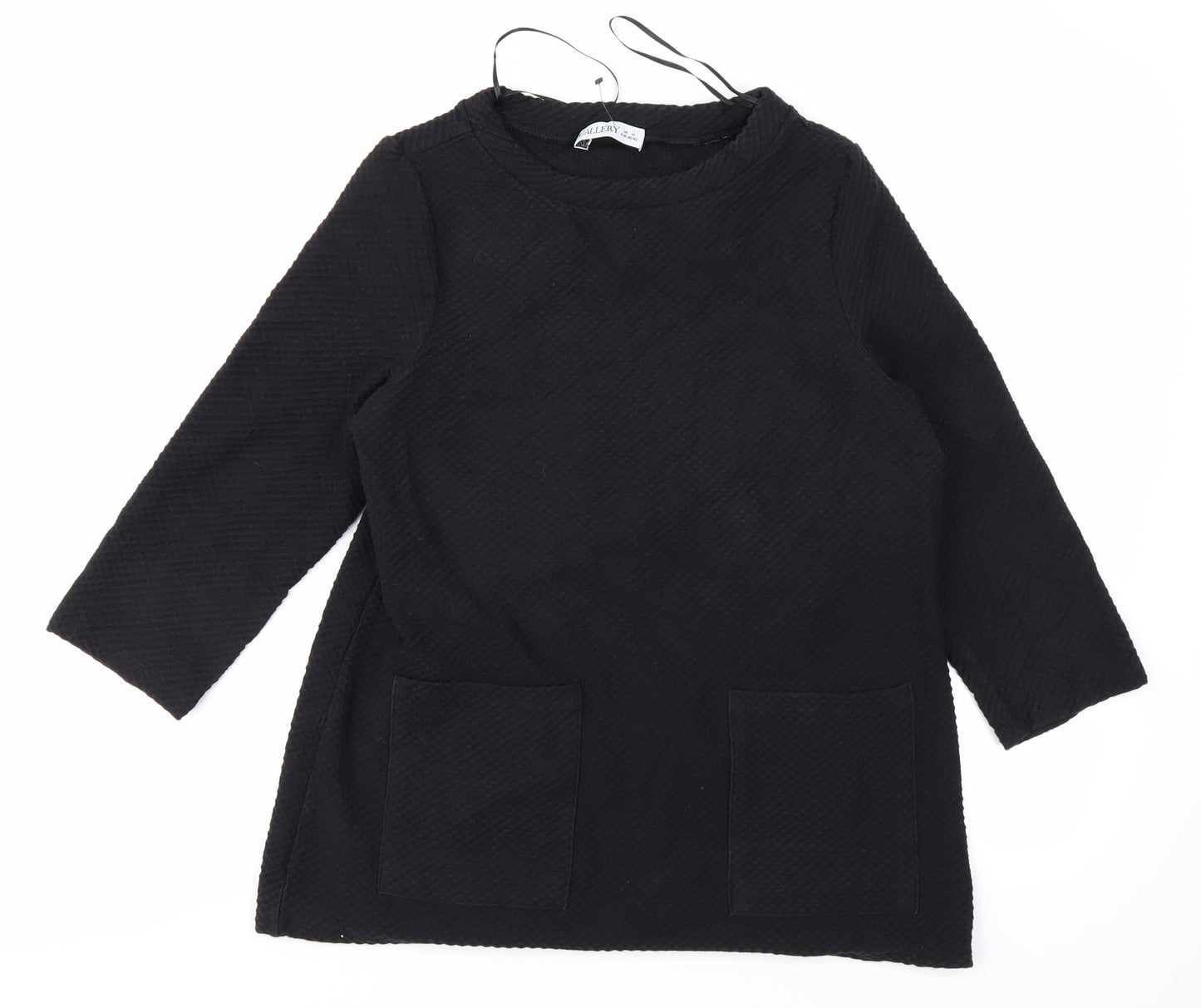 Gallery Womens Black   Tunic T-Shirt Size M