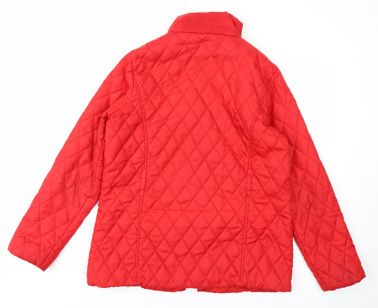 Jess Womens Red   Pea Coat Coat Size 16