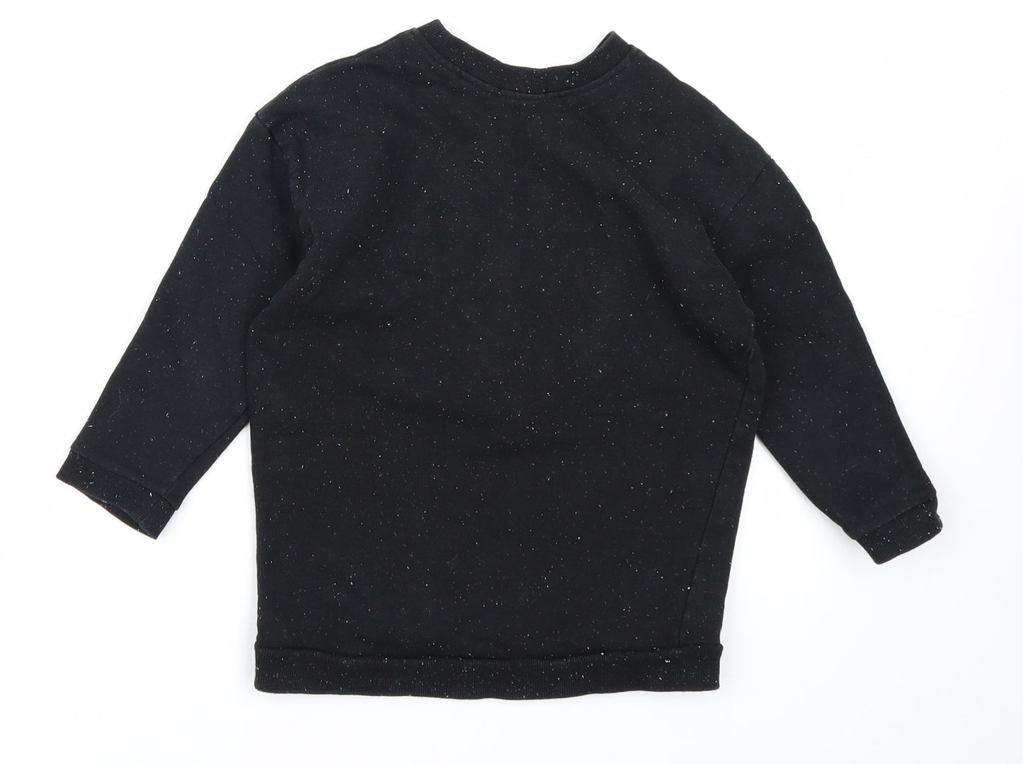 Billieblush Girls Black   Pullover Sweatshirt Size 4 Years