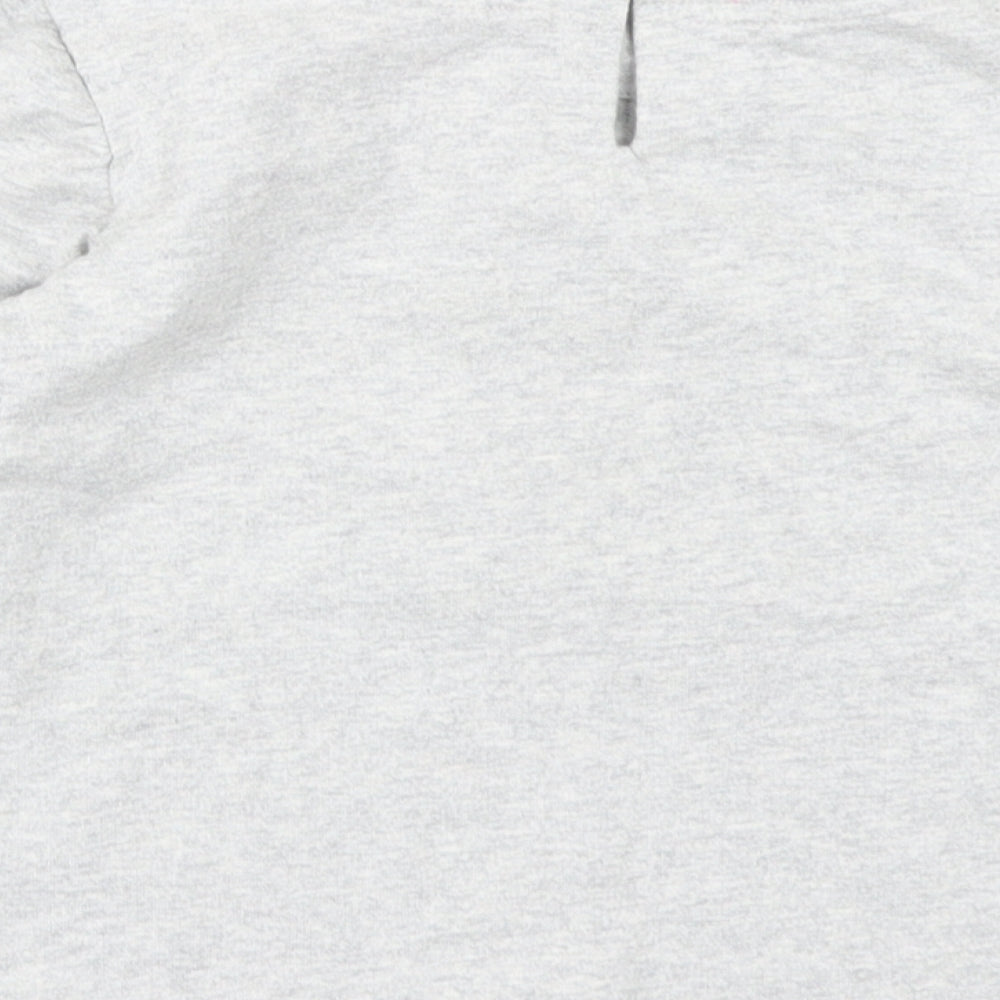 TU Girls Grey   Pullover Sweatshirt Size 6 Years  - Christmas jumper