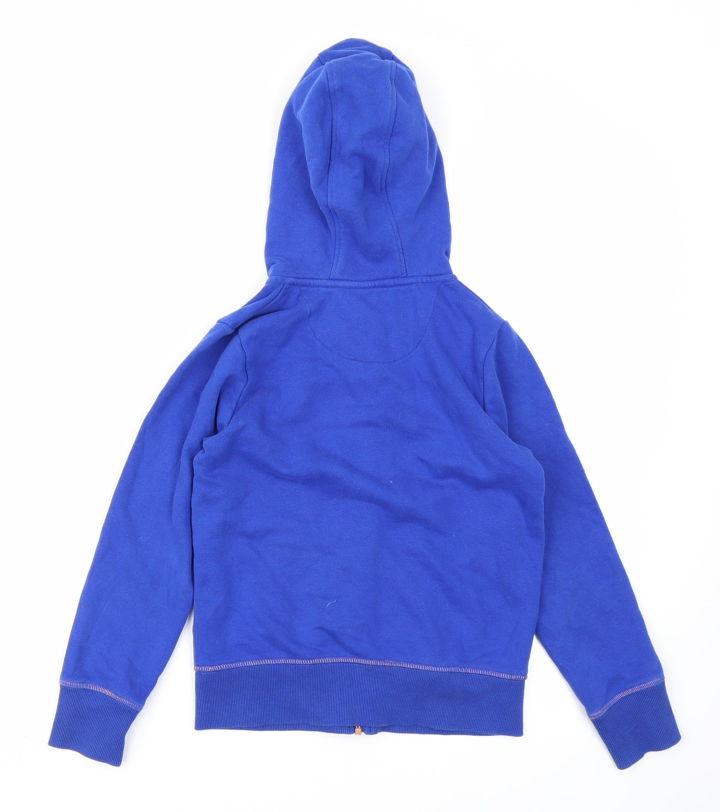 M&S Girls Blue   Full Zip Hoodie Size 8-9 Years