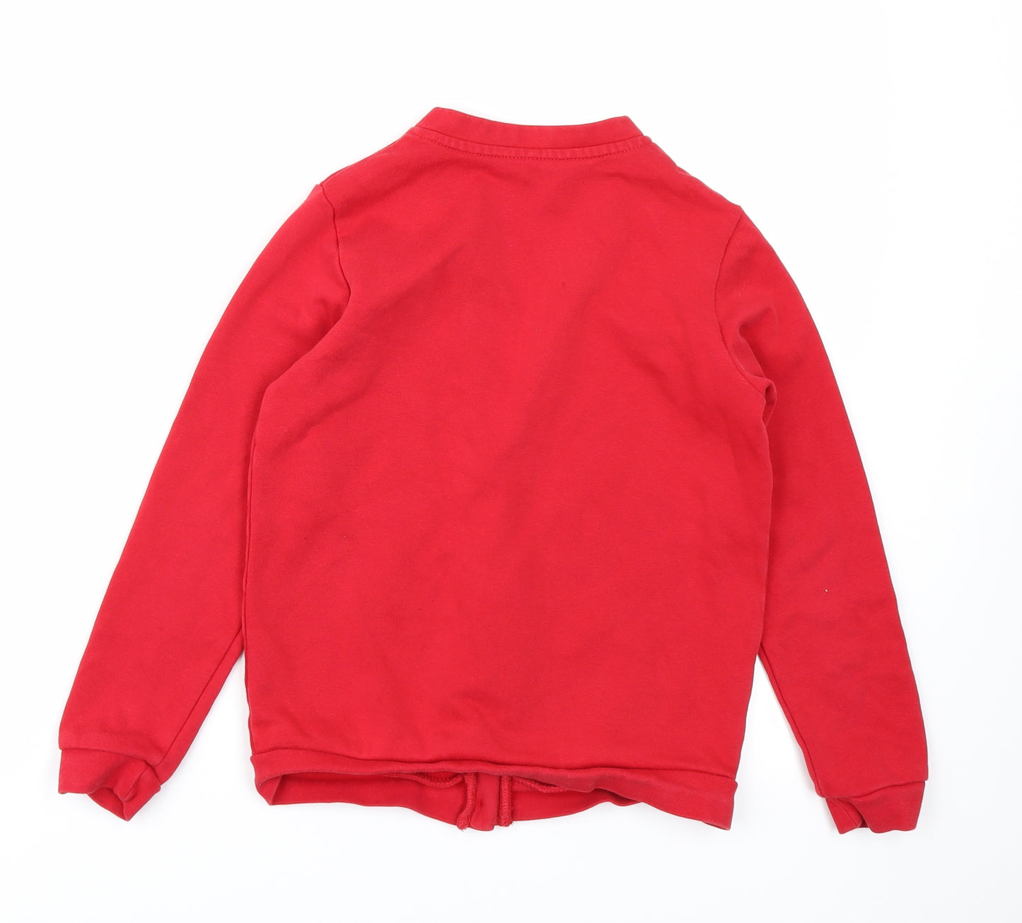 George Girls Red   Cardigan Jumper Size 8-9 Years
