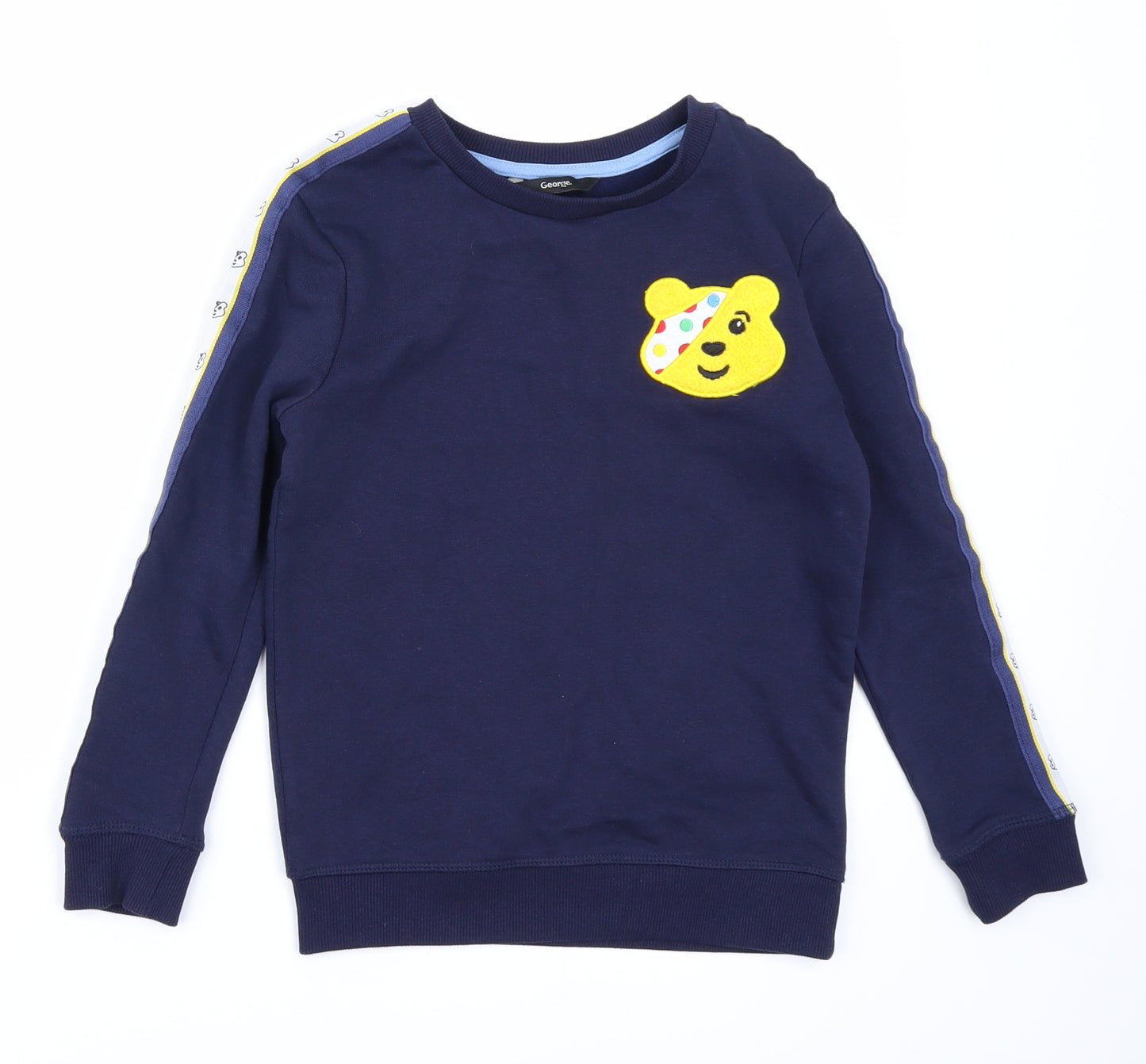George Boys Blue   Pullover Sweatshirt Size 6-7 Years  - Children in Need