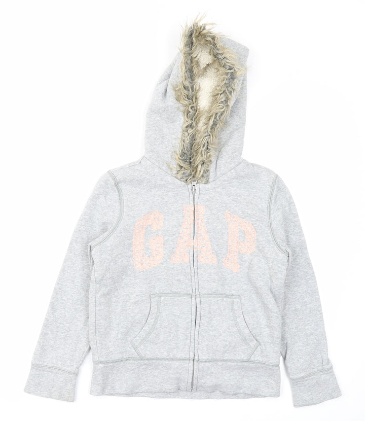 Gap Girls Grey Jacket Size 8 Years