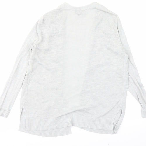 Gap Womens Grey   Cardigan Jumper Size S