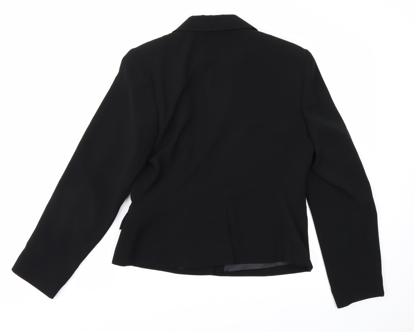 Preworn Womens Black   Jacket Blazer Size 12