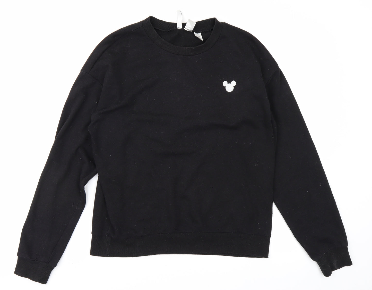 Divided Womens Black   Pullover Sweatshirt Size M  - Mickey mouse