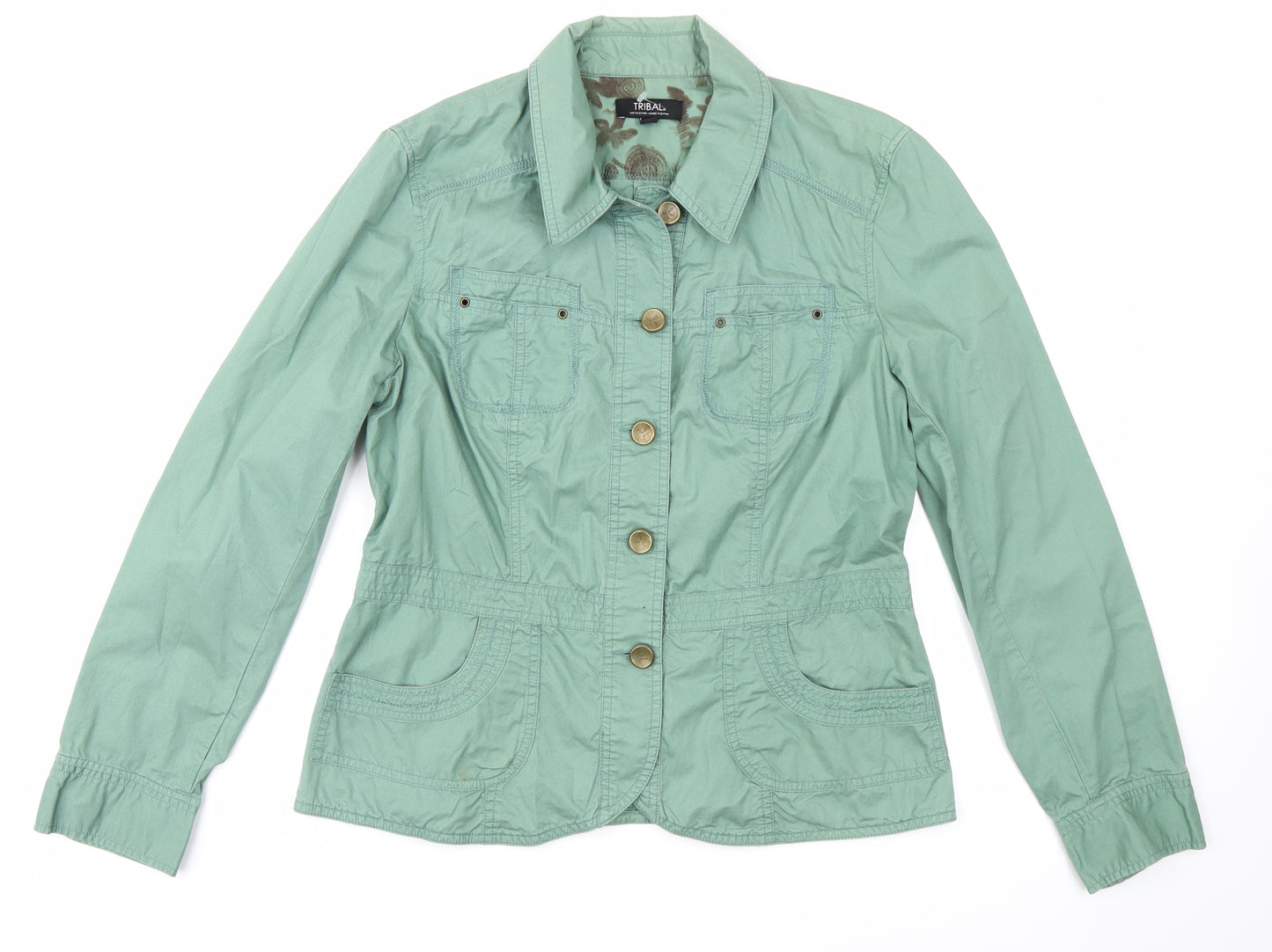 Tribal Womens Green   Jacket  Size 12