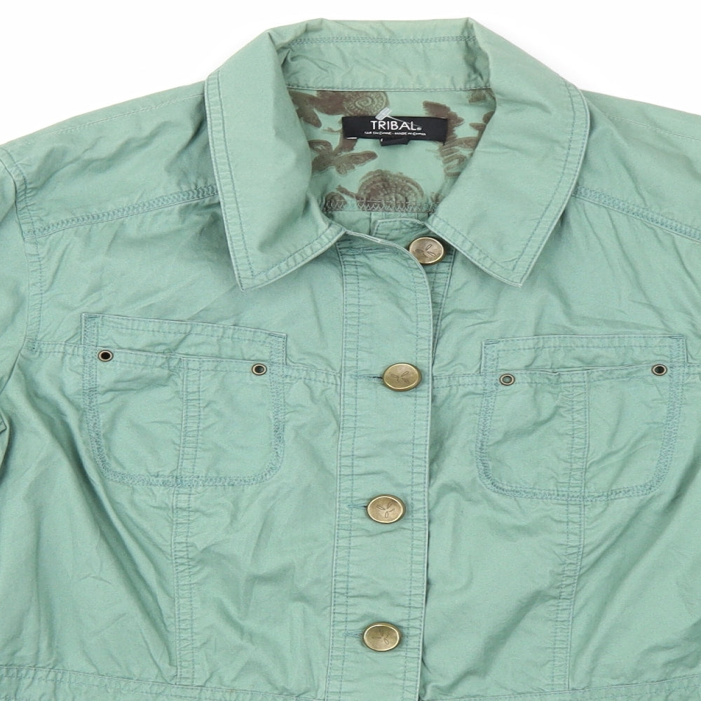 Tribal Womens Green   Jacket  Size 12