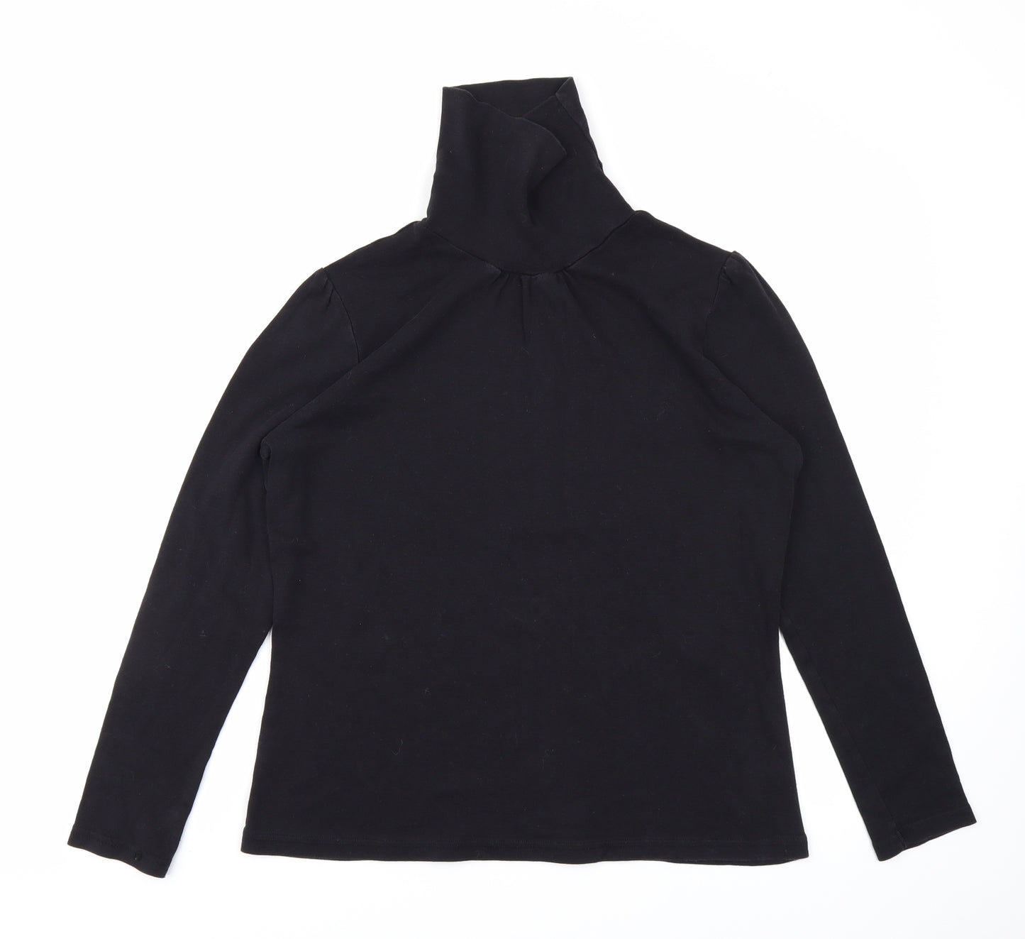 Papaya Womens Black   Basic T-Shirt Size 18