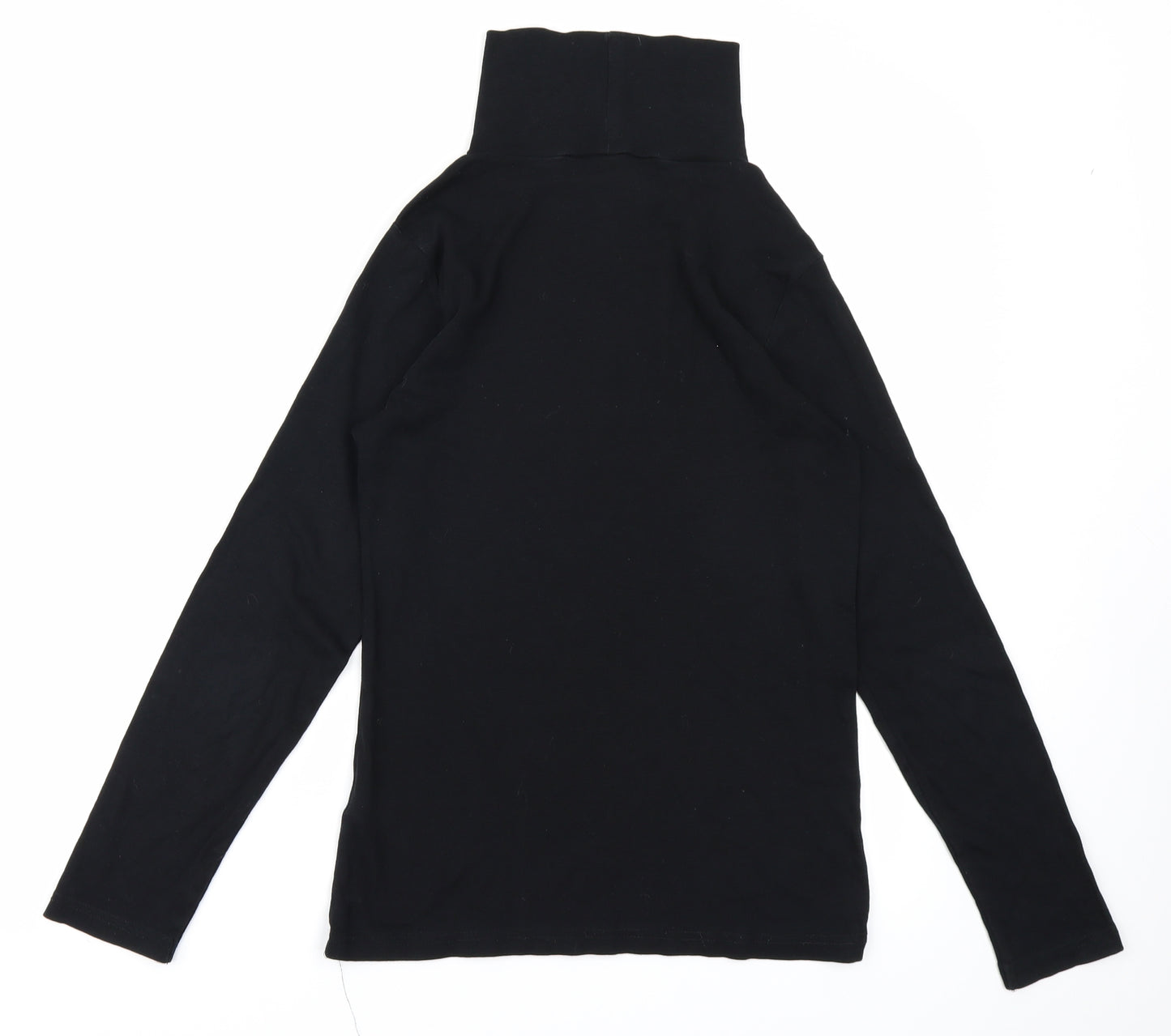 Peacocks Womens Black   Basic T-Shirt Size 12