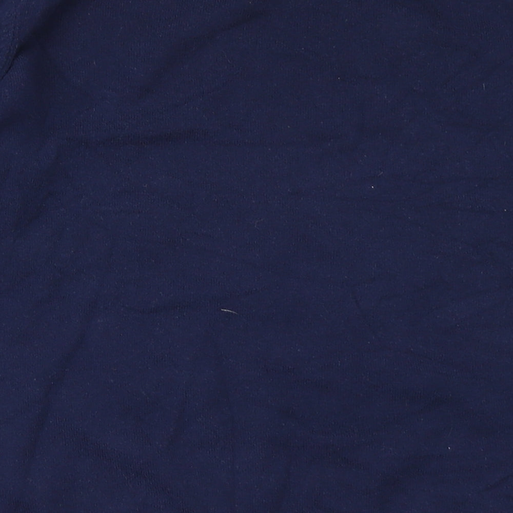 Bonmarché Womens Blue Floral  Pullover Jumper Size M