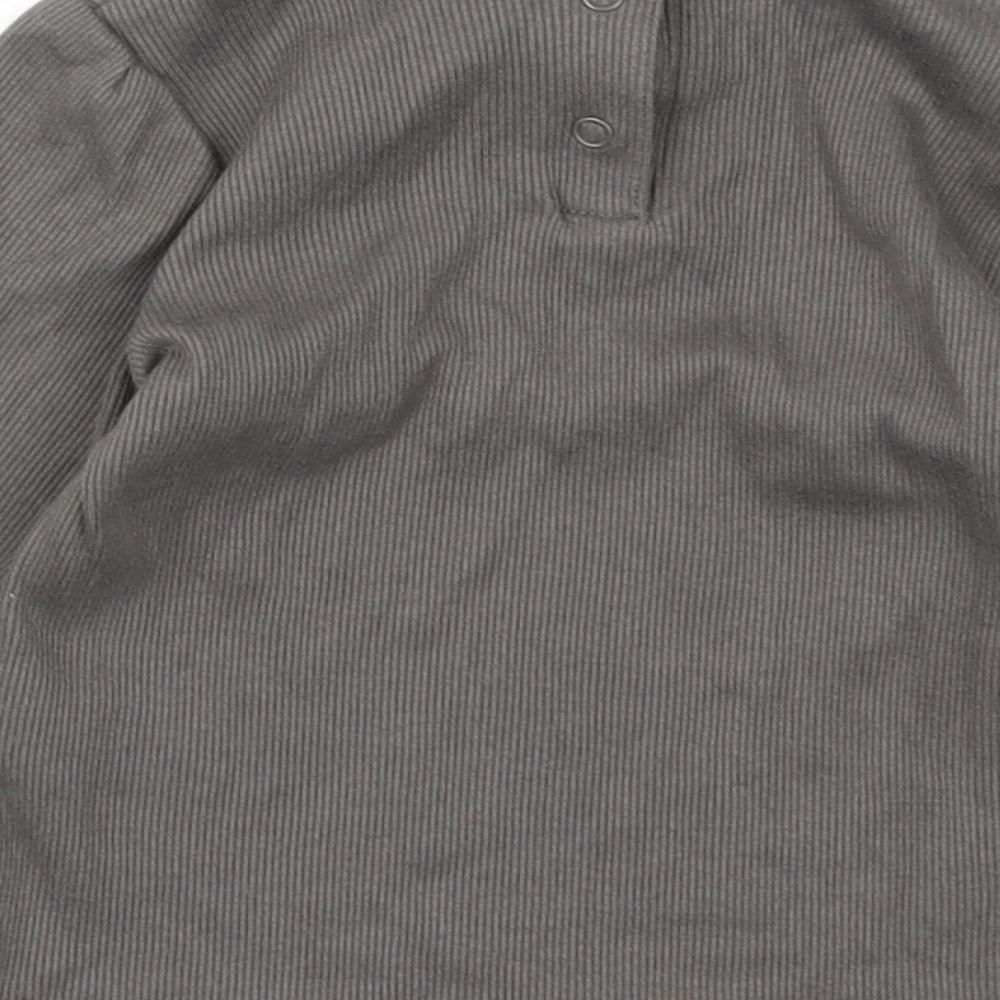 Baby K Girls Grey   Pullover T-Shirt Size 12-18 Months