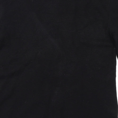 Kit Womens Black   Cardigan Jumper Size 12