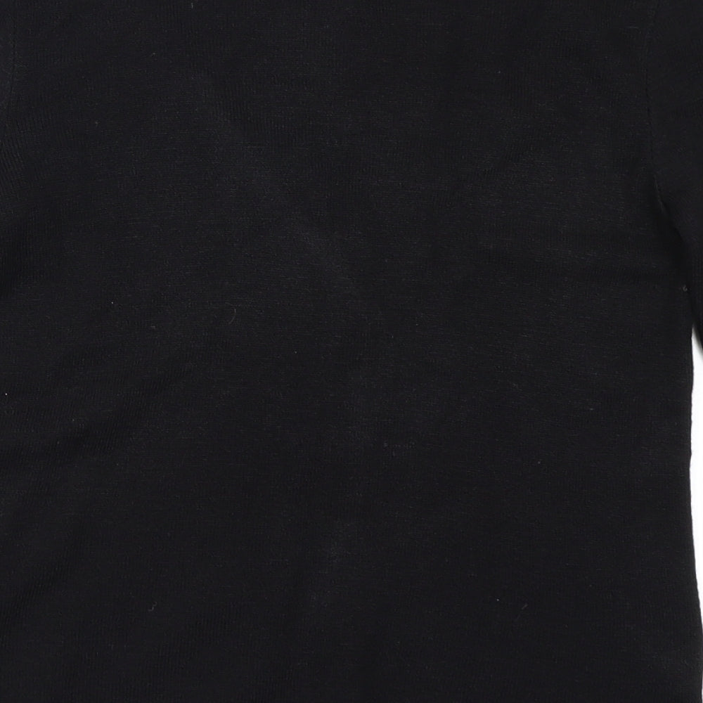 Kit Womens Black   Cardigan Jumper Size 12