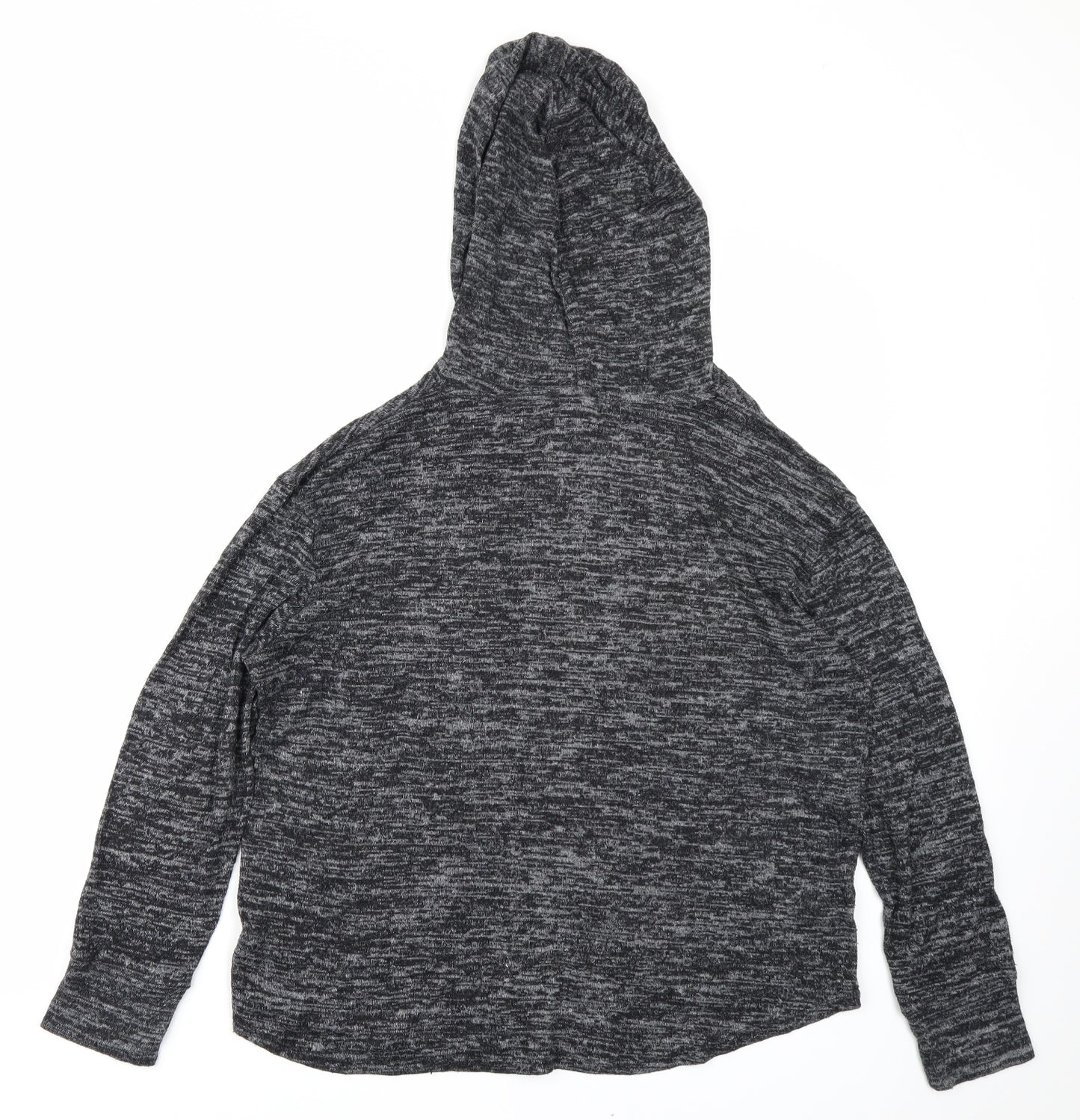 Papaya Womens Black   Pullover Hoodie Size M