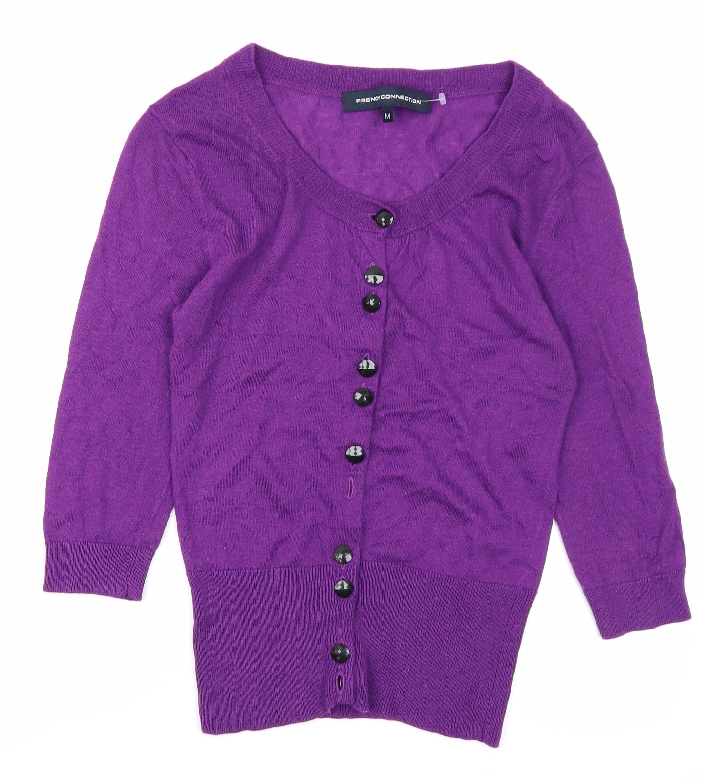 French Connection Womens Purple   Cardigan Jumper Size M