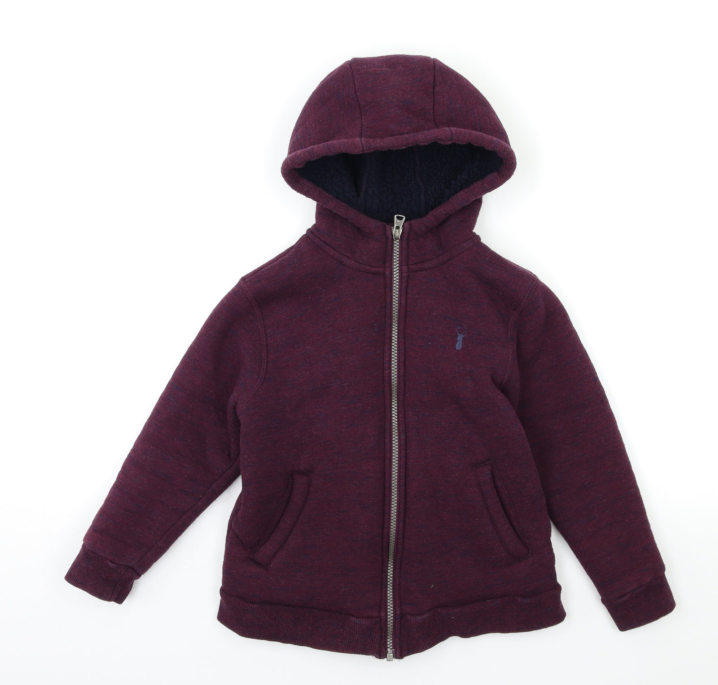 NEXT Boys Purple   Pullover Hoodie Size 7 Years