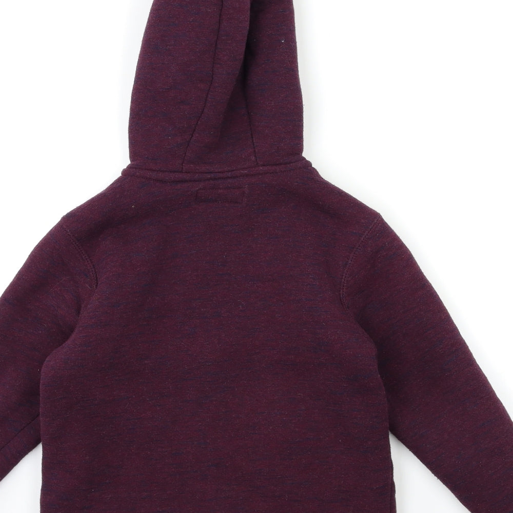 NEXT Boys Purple   Pullover Hoodie Size 7 Years