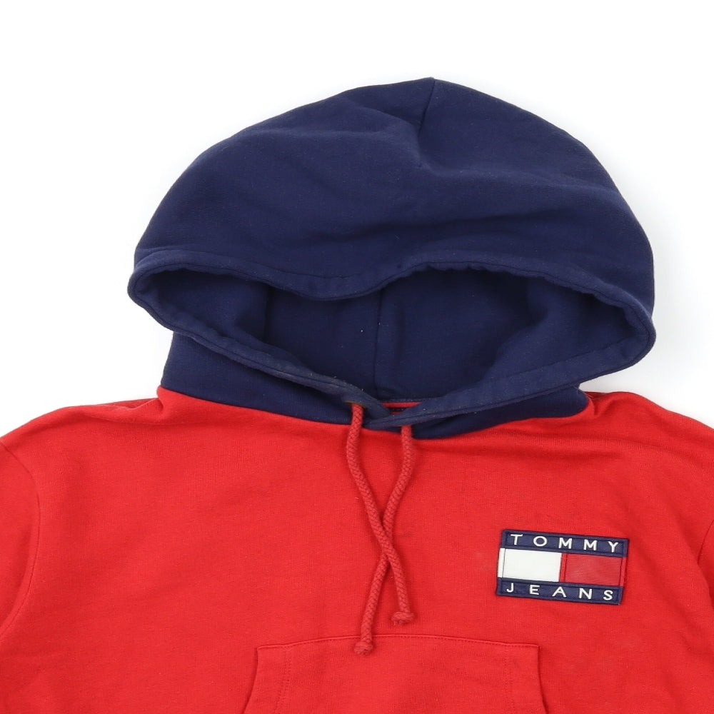Tommy Hilfiger Womens Red   Pullover Hoodie Size XS