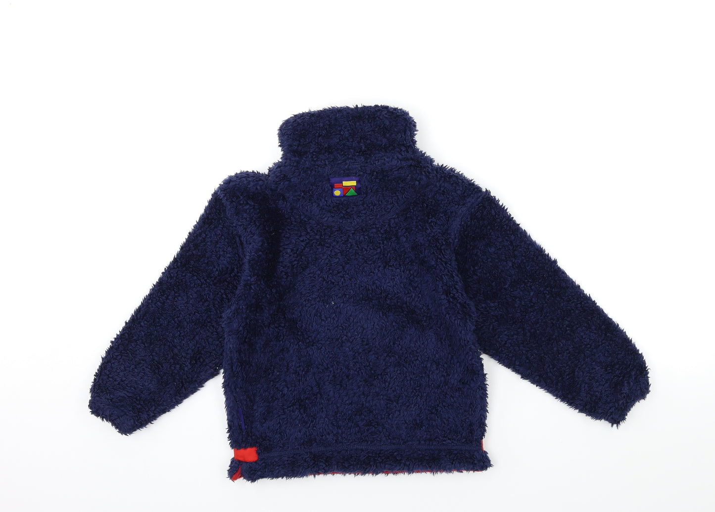 krazy kidz Boys Blue  Fleece Jacket  Size M