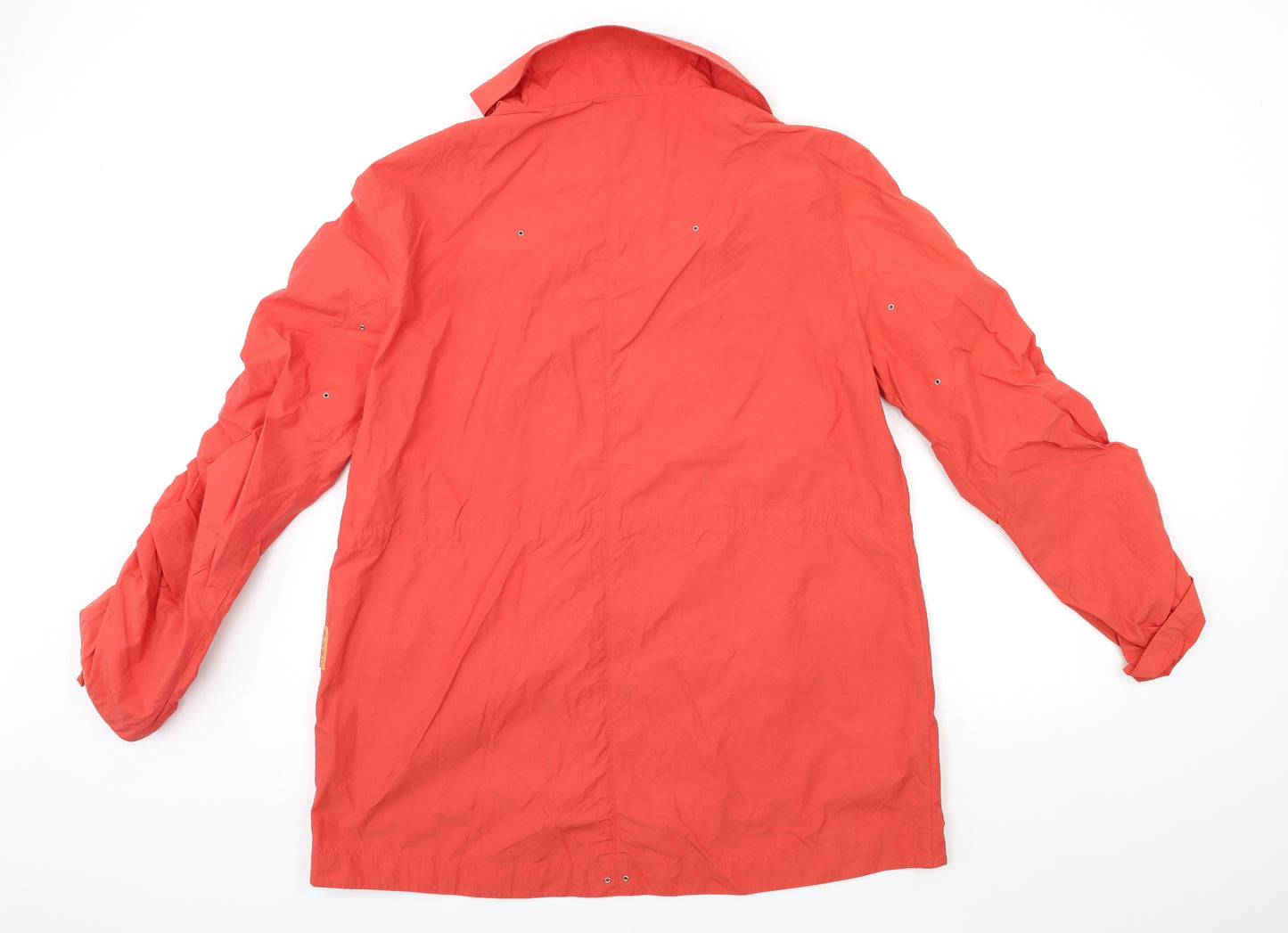 Damo Womens Orange   Jacket Coat Size 12