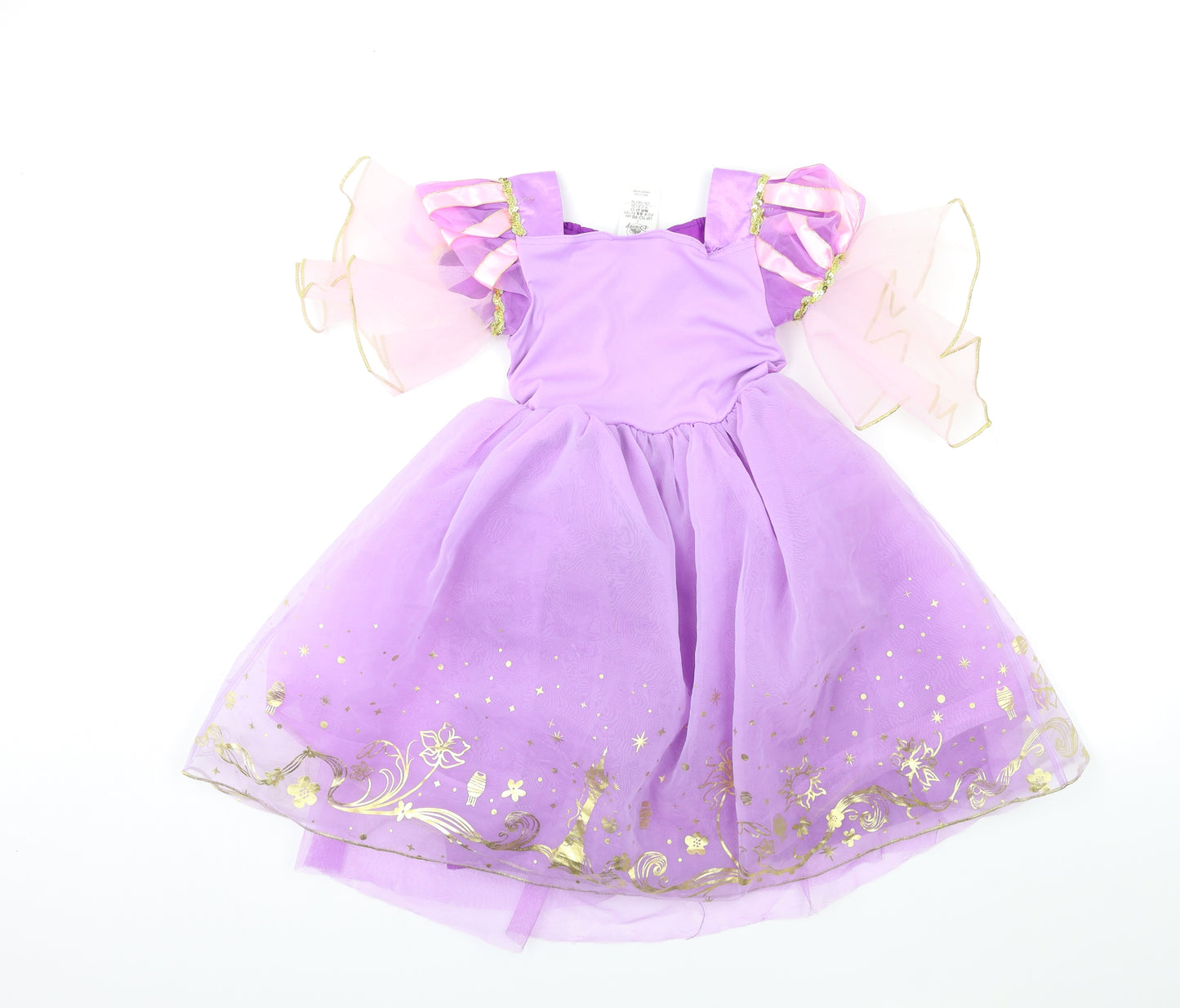 Disney Girls Purple   Tutu Dress  Size 3 Years