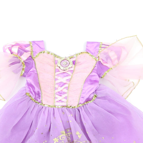 Disney Girls Purple   Tutu Dress  Size 3 Years