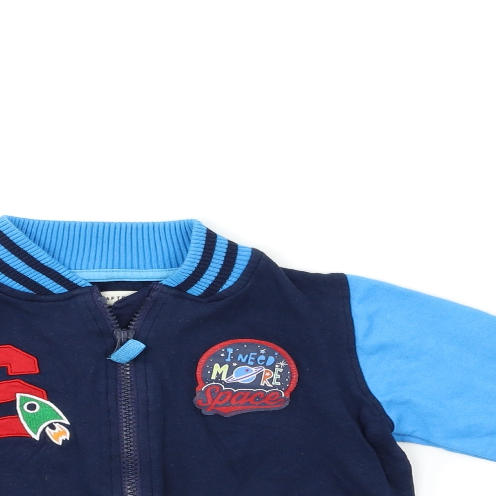 Crafted Boys Blue   Jacket  Size 3-4 Years