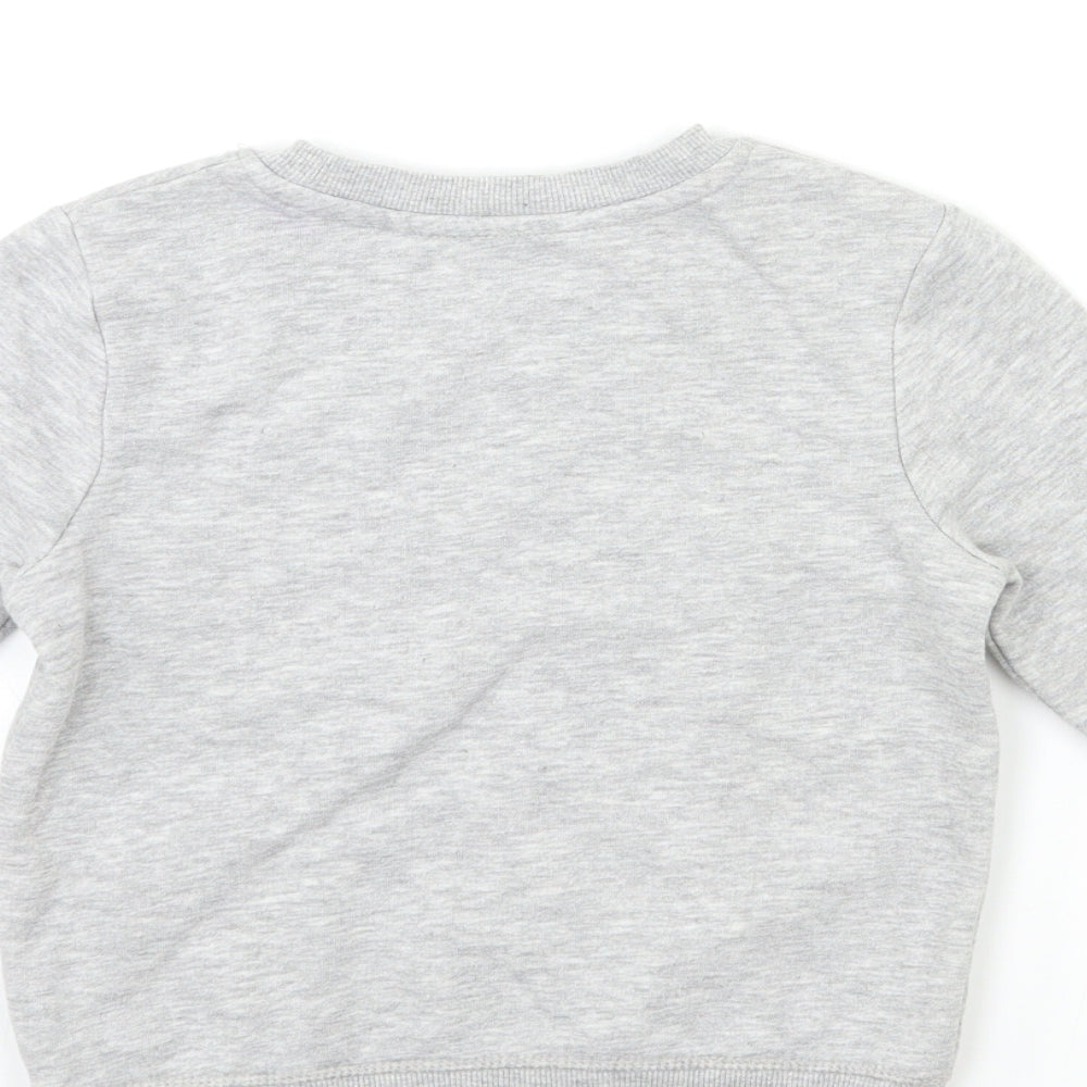 George Boys Grey   Pullover Sweatshirt Size 2-3 Years