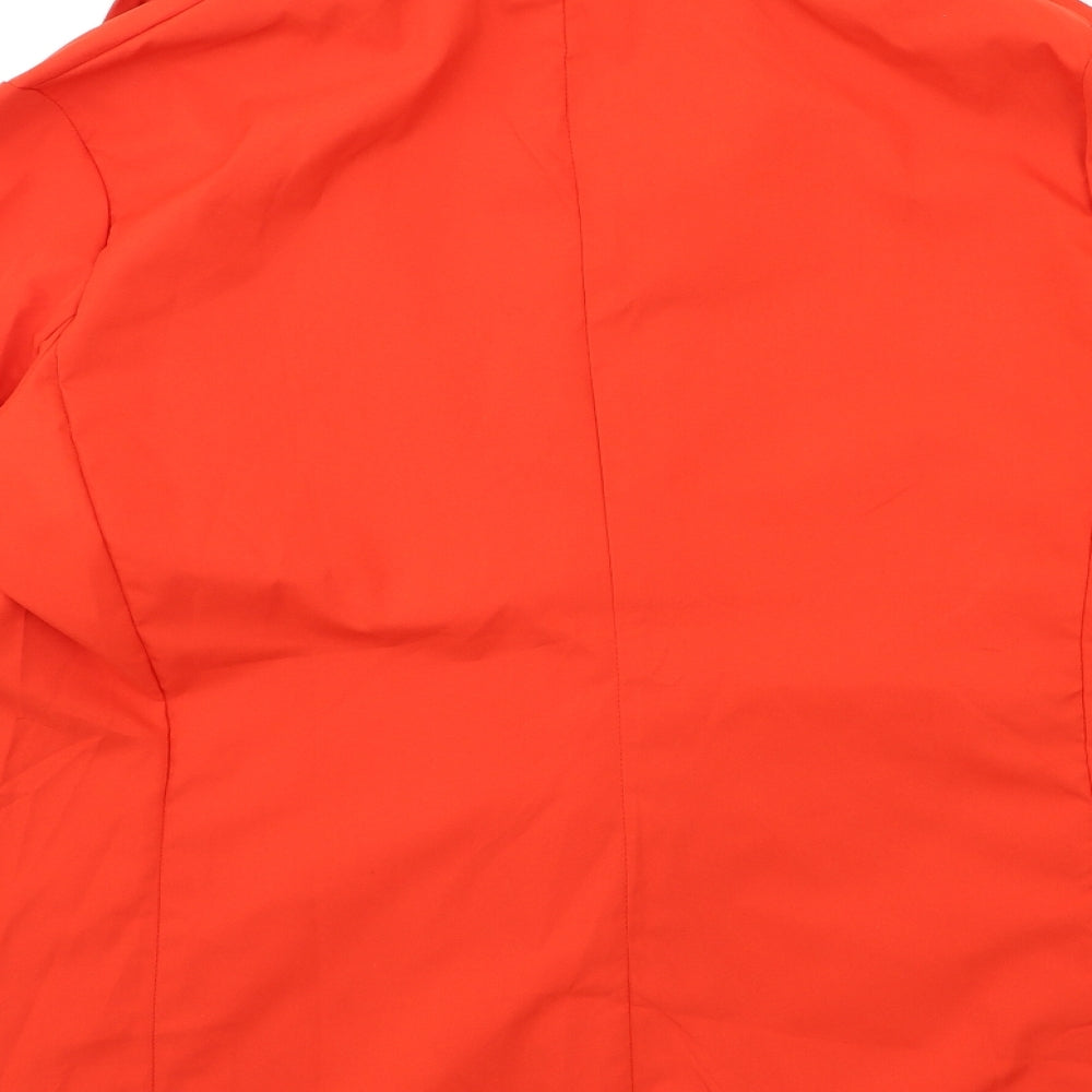 Preworn Womens Red   Jacket Blazer Size 2XL