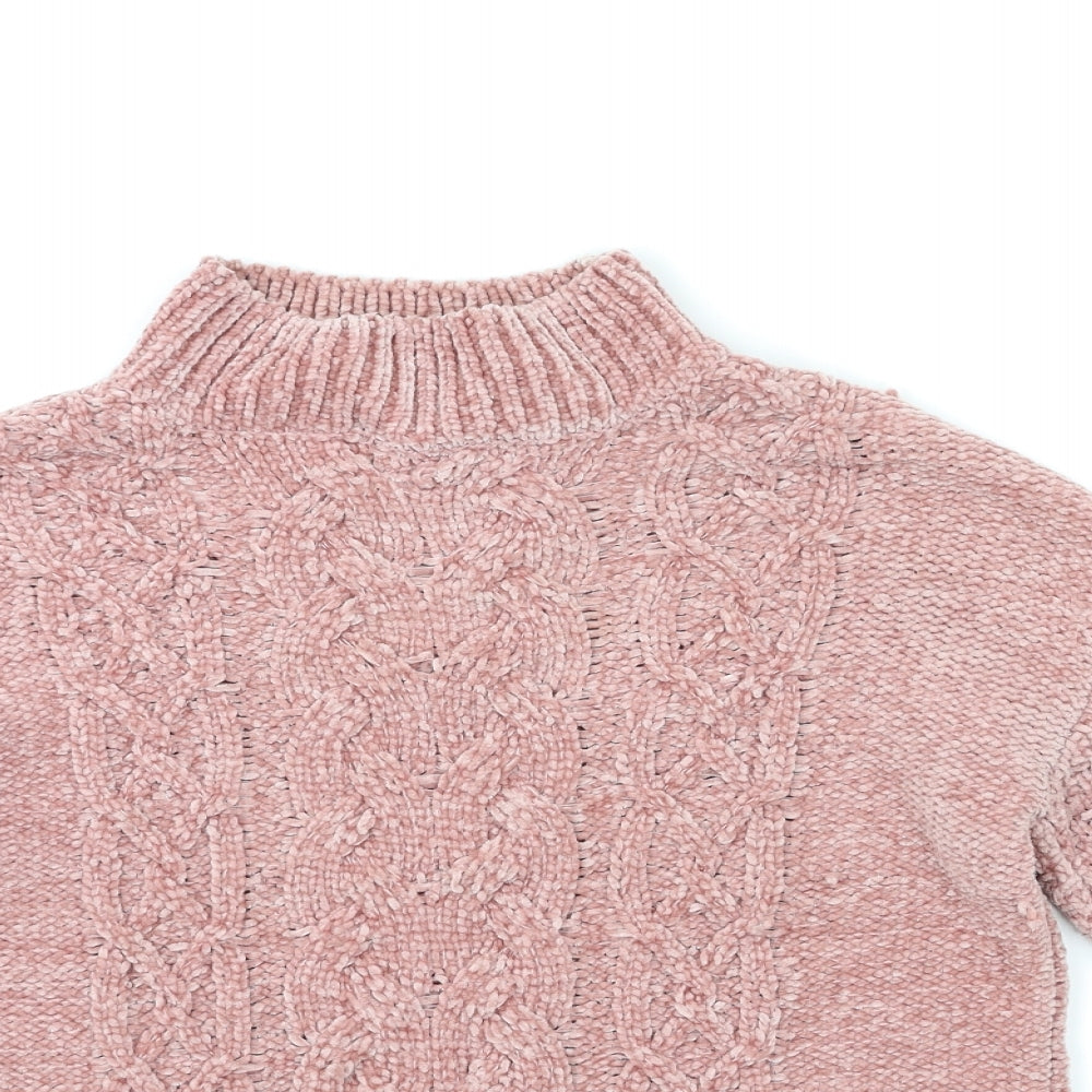 Primark Womens Pink  Knit Pullover Jumper Size 6