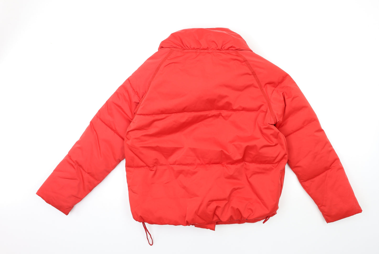 NEXT Womens Red   Puffer Jacket Coat Size 10