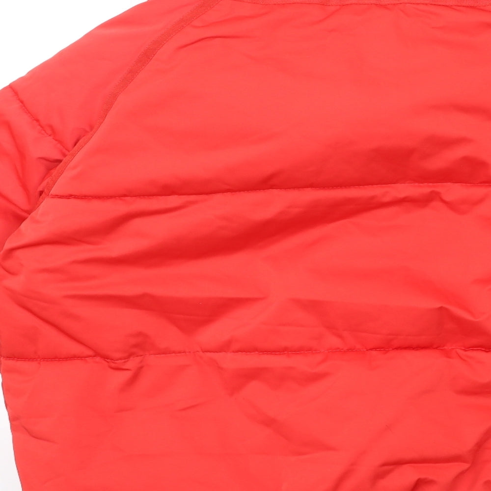 NEXT Womens Red   Puffer Jacket Coat Size 10