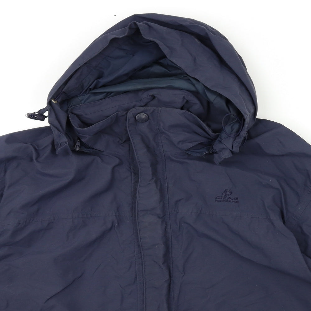 Craghoppers Mens Blue   Rain Coat Coat Size L