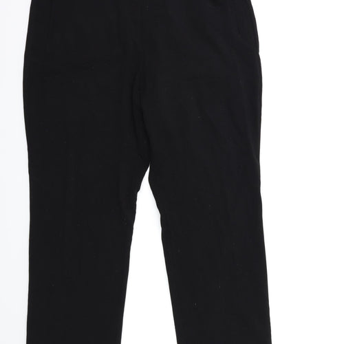 Marks and Spencer Womens Black   Trousers  Size 18 L23 in
