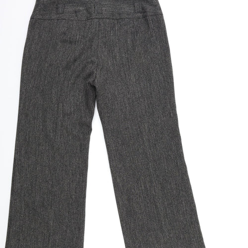 Dorothy Perkins Womens Grey   Trousers  Size 34 in L27 in