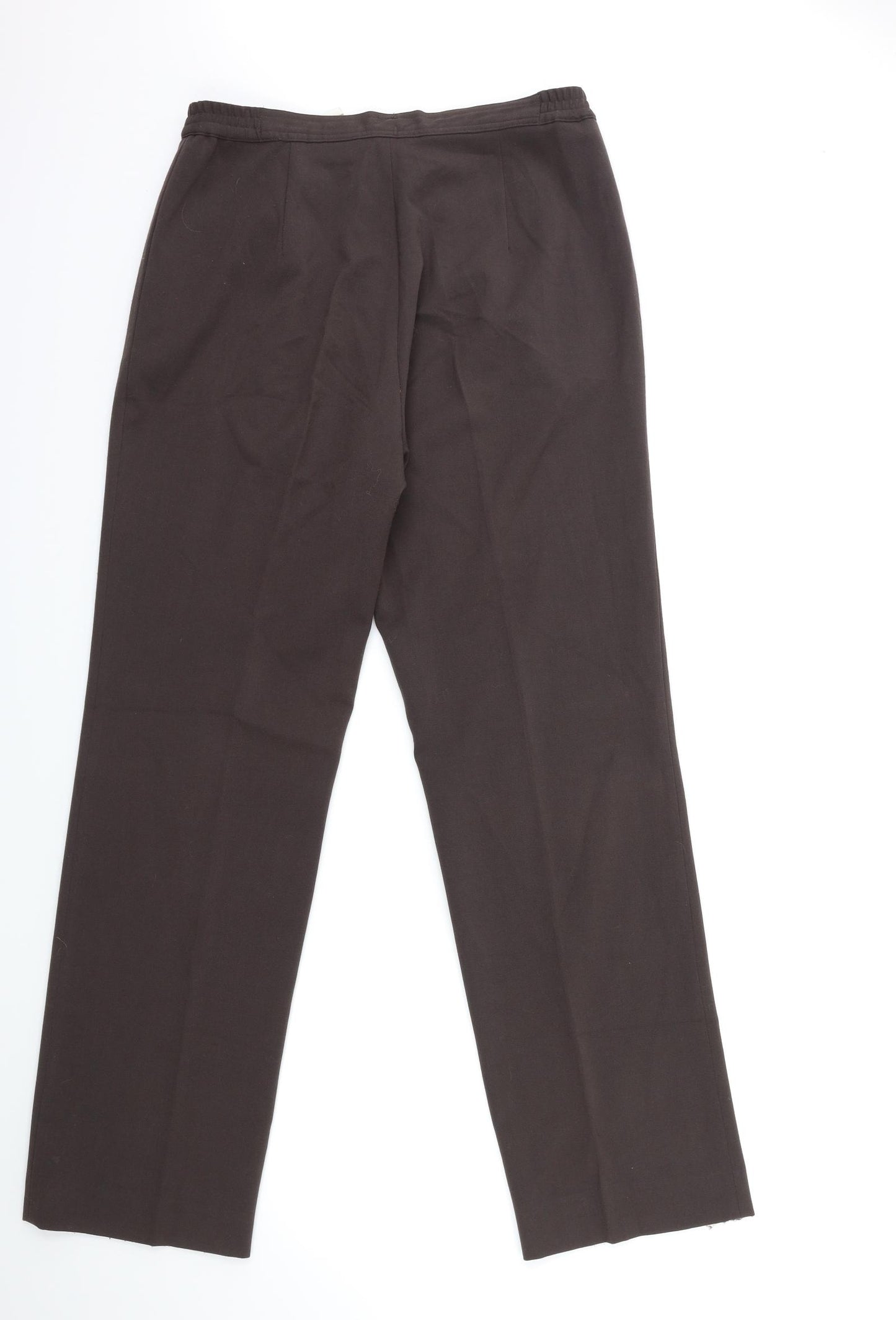 Oscar B Womens Brown   Trousers  Size 14 L30 in