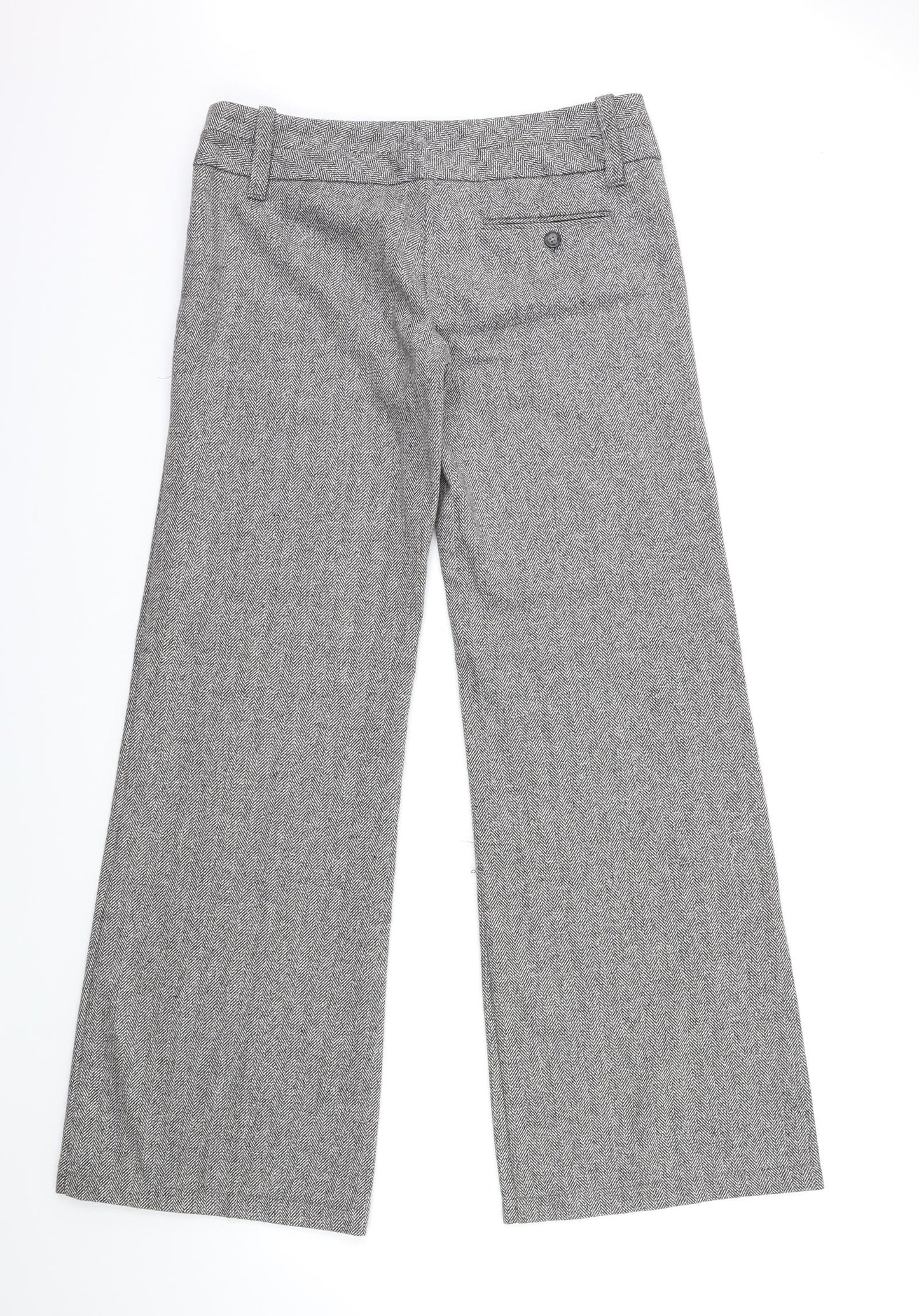 Topshop Womens Grey   Trousers  Size 12 L30 in
