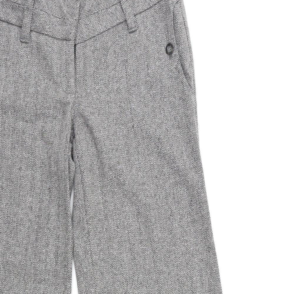 Topshop Womens Grey   Trousers  Size 12 L30 in