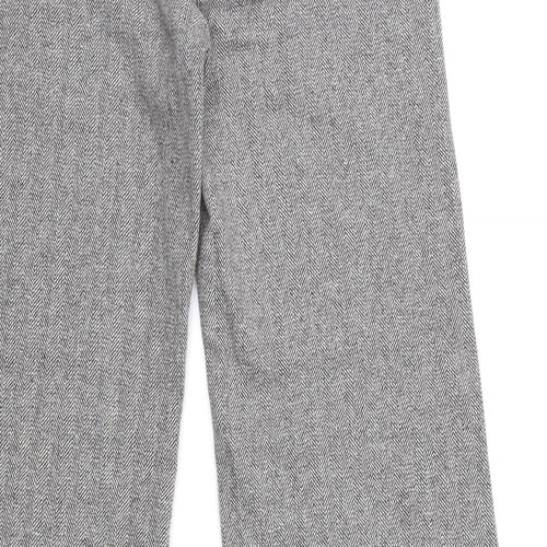 Topshop Womens Grey   Trousers  Size 12 L30 in