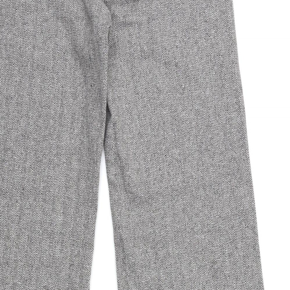 Topshop Womens Grey   Trousers  Size 12 L30 in