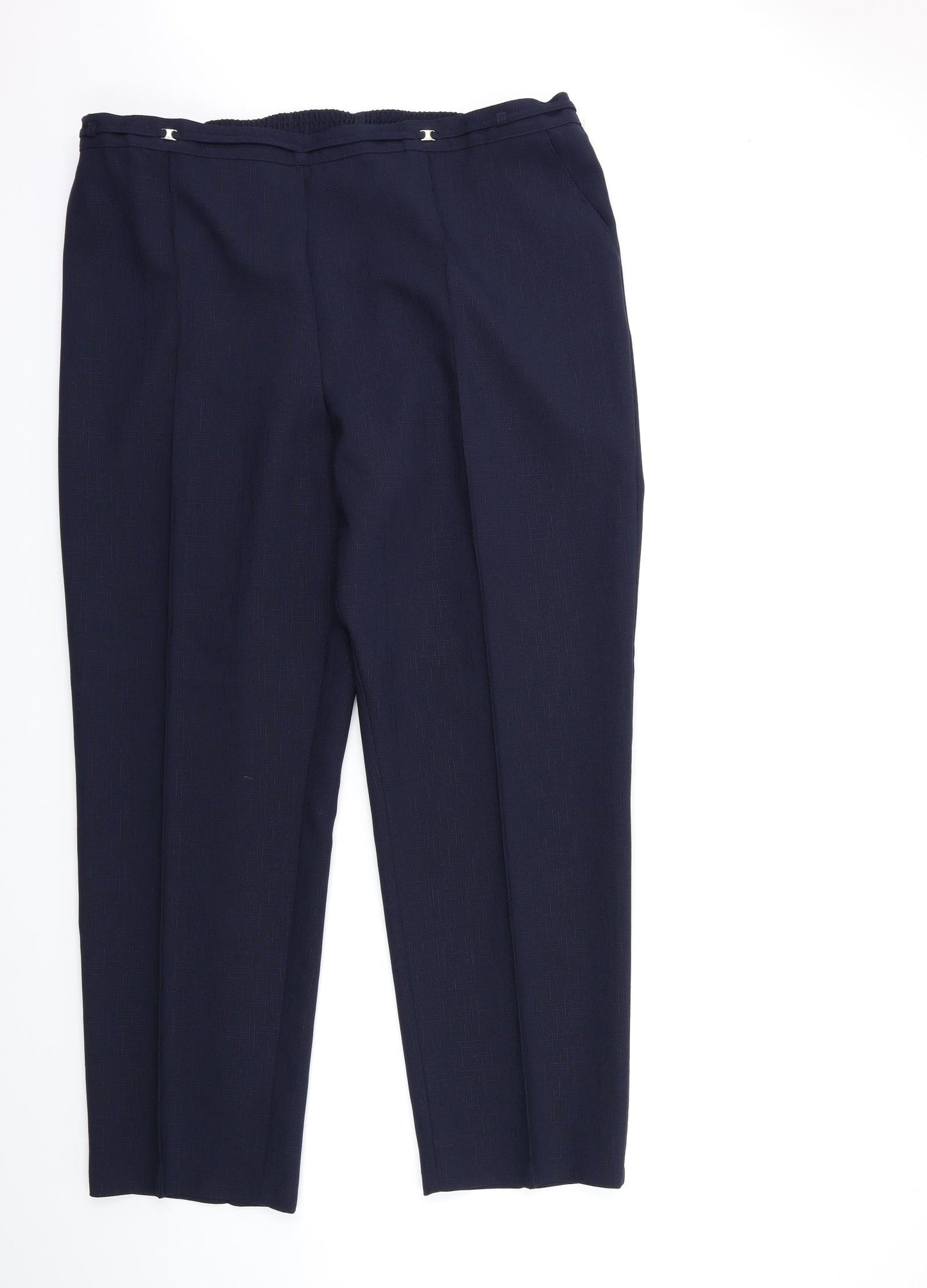 Marks and Spencer Womens Blue   Trousers  Size 20 L29 in